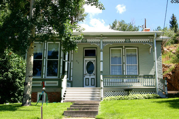 Victorian cottage (210 E High St.). Central City, CO.