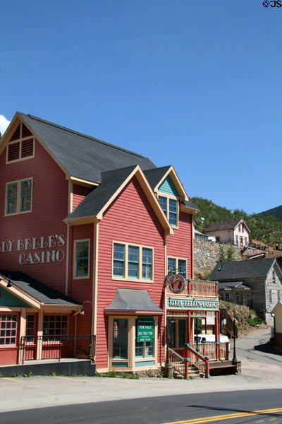 Casino uses wild west architecture. Black Hawk, CO.