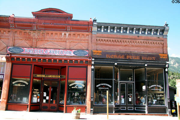 Kneisel & Anderson buildings (1888) (511 6th St.). Georgetown, CO.