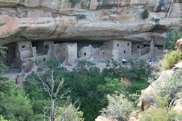 Spruce Tree House in Mesa Verde National Park. CO.