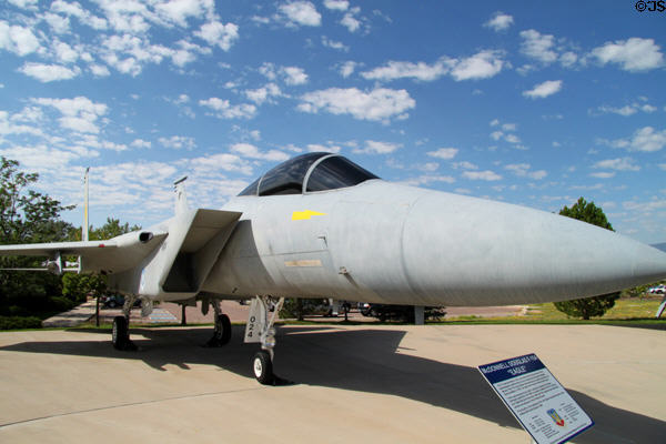 McDonnell Douglas F-15A Eagle (1972) at Peterson Air & Space Museum. Colorado Springs, CO.