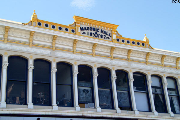 Alamosa Masonic Hall (1887) (514 San Juan Ave.). Alamosa, CO.