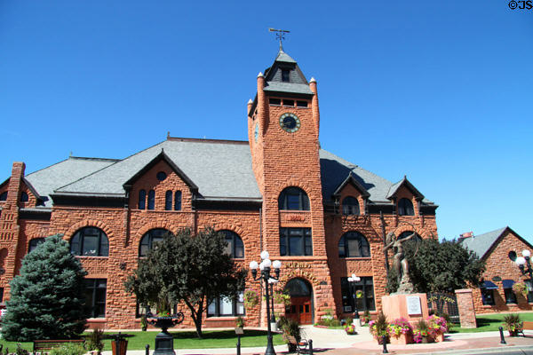 Pueblo Union Depot (1889) (132 W. B St.). Pueblo, CO. Style: Richardsonian Romanesque. Architect: Sprague & Newell.