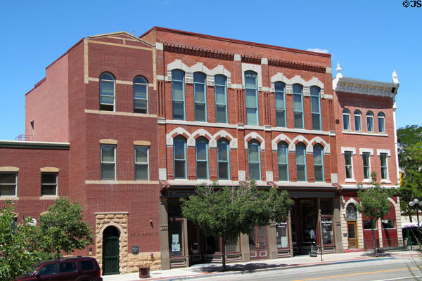 Heritage commercial buildings (c1880s) (219-227 N. Santa Fe Ave.). Pueblo, CO.