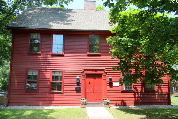 Deming Lewis House (c1740) (80 Main St.). Farmington, CT.