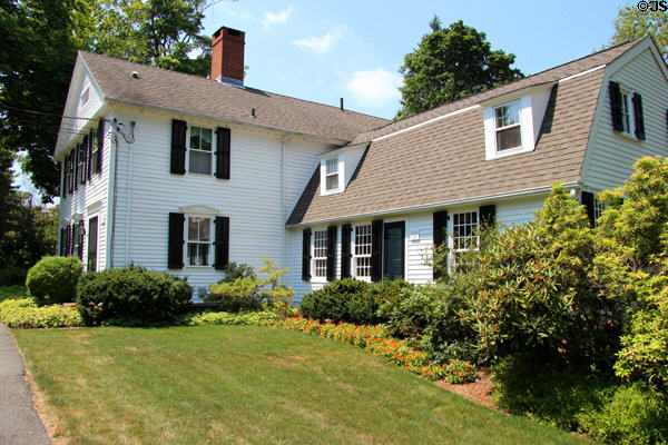 Wm Judd House (before 1685) & Capt. Sam Dickinson House (1813) (High St.). Farmington, CT.