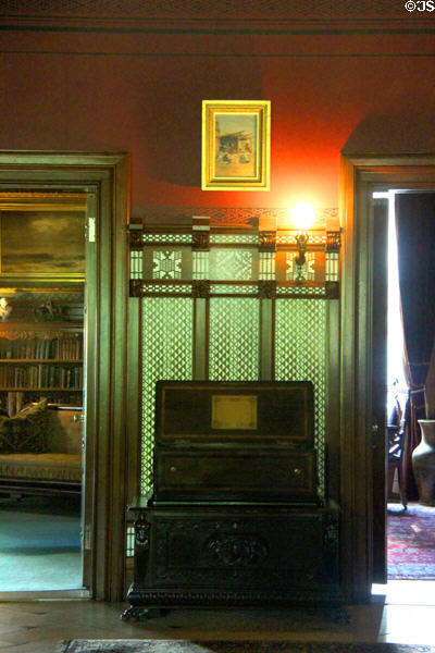Interior of Mark Twain House. Hartford, CT.