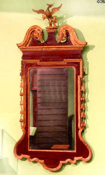 Mirror (c1775) from Preston, CT at Connecticut Historical Society. Hartford, CT.
