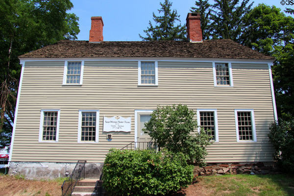 Sarah Whitman Hooker Homestead Museum (1720). West Hartford, CT.