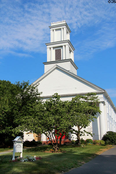 First Church in Windsor (1794) (107 Palisado Ave.) for congregation organized in 1630. Windsor, CT.