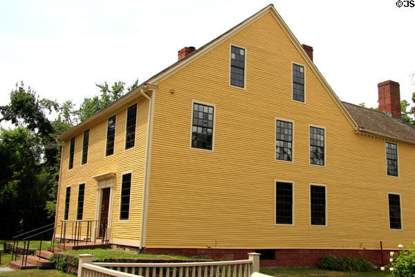 Silas Deane House (c1770) of Webb Deane Stevens Museum. Wethersfield, CT. On National Register.