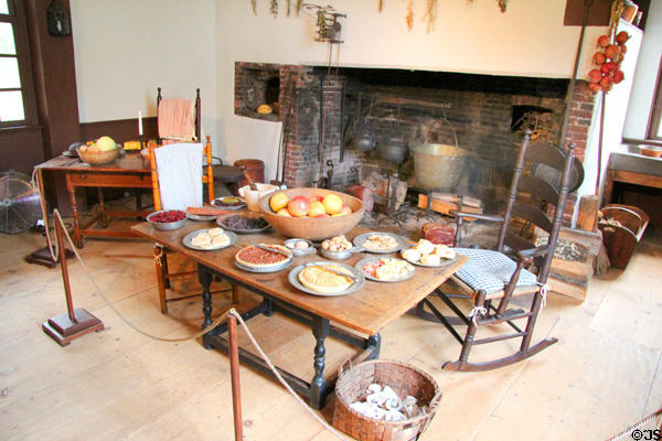 Kitchen at Silas Deane House. Wethersfield, CT.