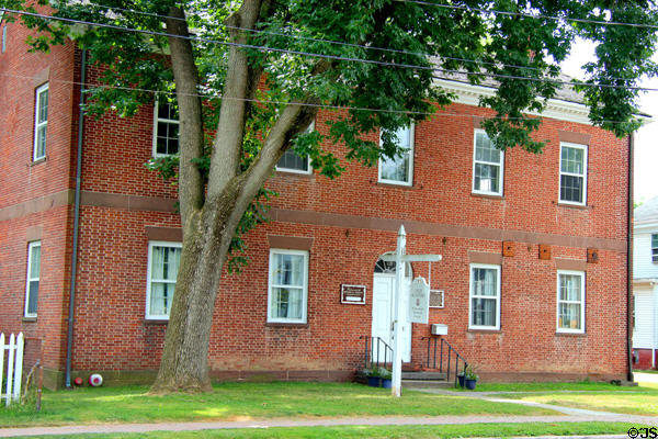 Old Academy (1804) (150 Main St.) now Wethersfield Historical Society & Library. Wethersfield, CT.