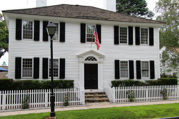 Ebenezer Hayden House (c late 18thC) (60 Main St.). Essex, CT.