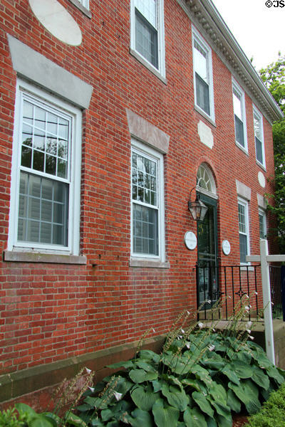 Richard Hayden House (1806) (40 Main St.) which became Episcopal Church Rectory in 1896. Essex, CT.