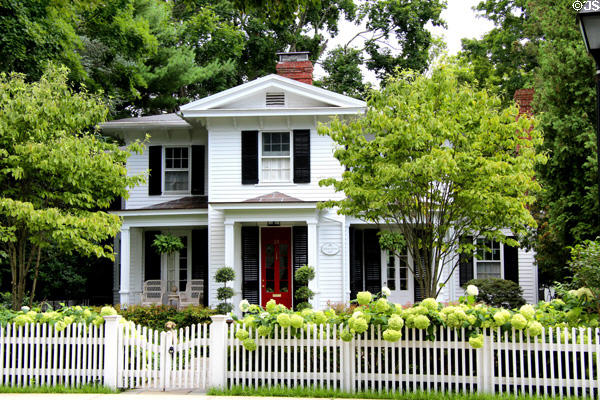 Uriah Hayden House (1847) (24 Main St.). Essex, CT.