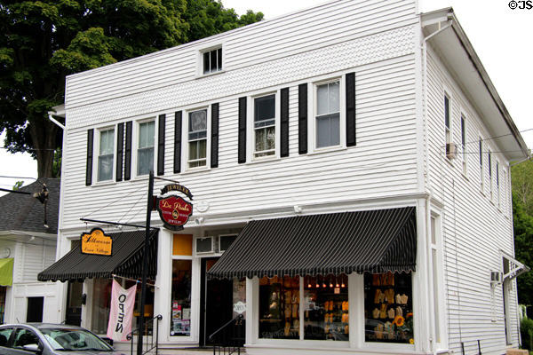 Traditional storefront (23 Main St.). Essex, CT.