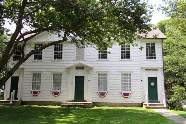 Fairfield Academy school (1804) (635 Old Post Road). Fairfield, CT.