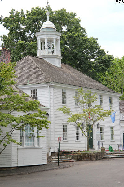 Fairfield Town Hall (1794) (611 Old Post Road). Fairfield, CT.