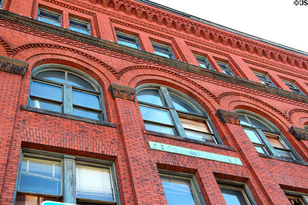 Cronin Building (1892) (80 State St.). New London, CT.