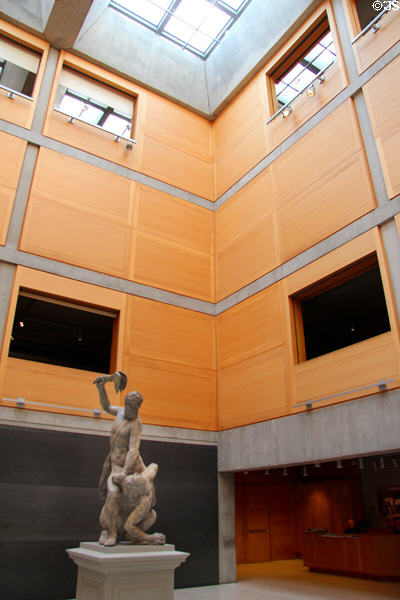 Atrium at Yale Center for British Art. New Haven, CT.