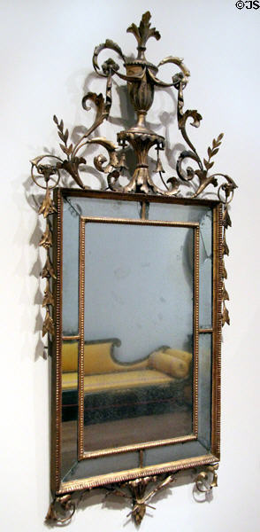 Looking glass (1790-1810) prob. from England at Yale University Art Gallery. New Haven, CT.