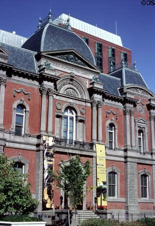 Renwick Gallery (1859) (Pennsylvania & 17th St.) formerly Corcoran Gallery & U.S. Court of Claims. Washington, DC. Architect: James Renwick. On National Register.