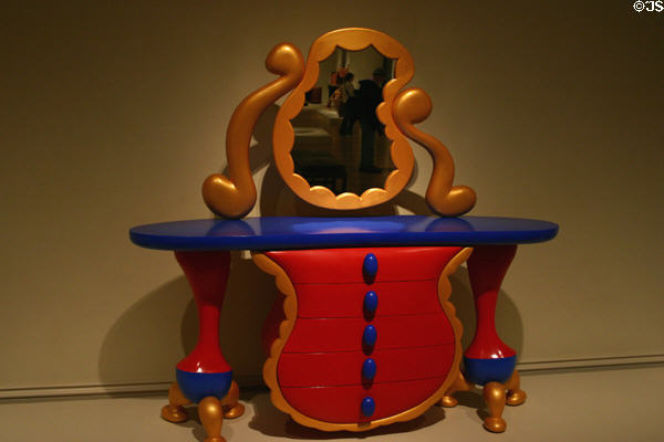 Uncle Rick's Wonderland (1997) chest with mirror by Richard Ford in Renwick Museum. Washington, DC.