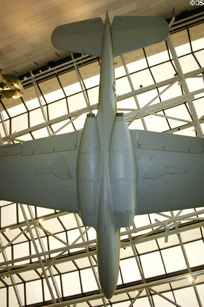 Bell XP-59A, US' first turbo-jet aircraft (1942) in Air & Space Museum. Washington, DC.