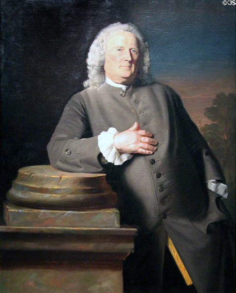 Epes Sargent portrait (c1760) by John Singleton Copley at National Gallery of Art. Washington, DC.