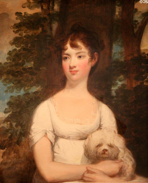 Mary Barry portrait (1803-4) by Gilbert Stuart at National Gallery of Art. Washington, DC.