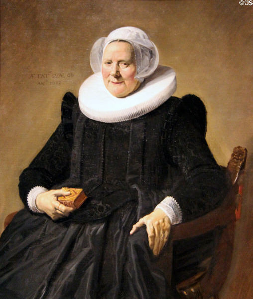 Portrait of an Elderly Lady (1633) by Frans Hals at National Gallery of Art. Washington, DC.