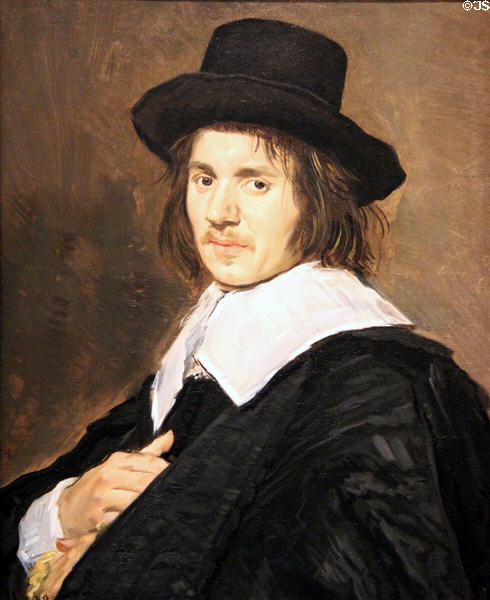 Portrait of a Man (1648-50) by Frans Hals at National Gallery of Art. Washington, DC.
