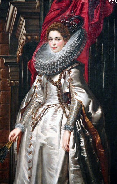 Marchesa Brigida Spinola Doria portrait (1606) by Peter Paul Rubens at National Gallery of Art. Washington, DC.