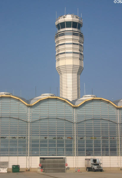 Control Tower & Terminal Building of National Airport. Washington, DC.