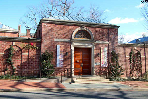 Dumbarton Oaks Museum Entrance (1703 32nd St. NW). Washington, DC.