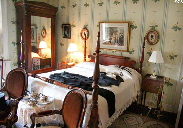 Bedroom at Tudor Place. Washington, DC.