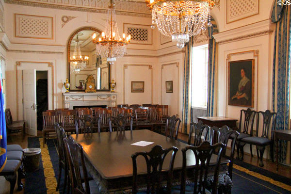 Meeting room at DAR Memorial Continental Hall. Washington, DC.