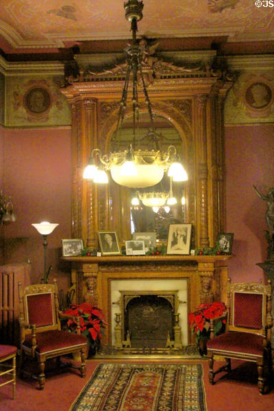 Front room at Christian Heurich Mansion. Washington, DC.