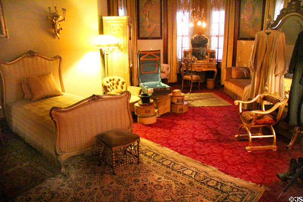 Bedroom at Christian Heurich Mansion. Washington, DC.