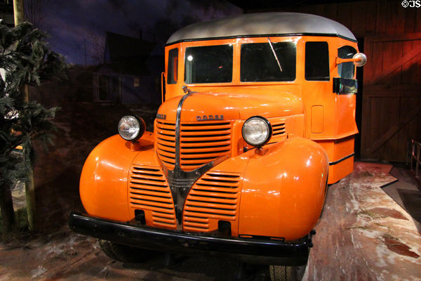 36-passenger Dodge school bus (1936) at National Museum of American History. Washington, DC.