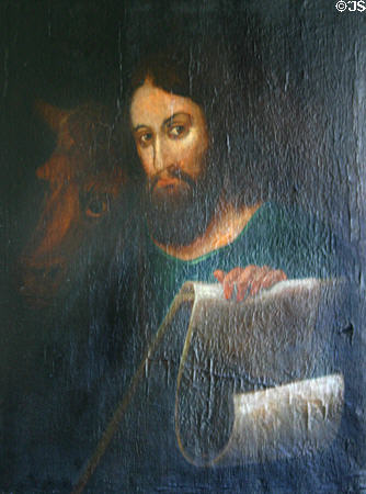 Painting of Evangelist St Luke in The Oldest House. St Augustine, FL.