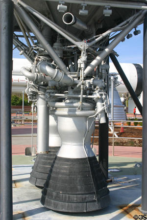 Gemini-Titan engines at Kennedy Space Center. FL.