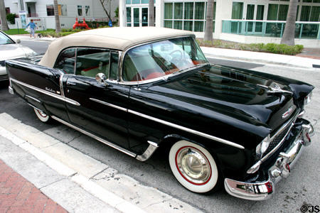 Chevy Bel Air from 1950s. Fort Lauderdale, FL.