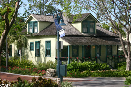 King Cromartie House (1907-11) at Old Fort Lauderdale Village. Fort Lauderdale, FL.