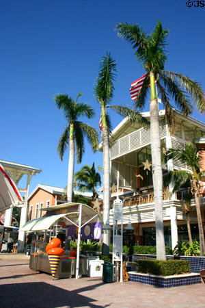 Bayside Market shop architecture. Miami, FL.