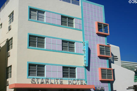 Starlight Hotel (750 Ocean Dr.). Miami Beach, FL.