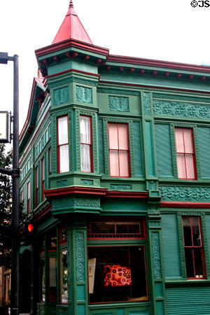 Rogers Building in Victorian Queen Anne & Italianate style. Orlando, FL.