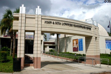 Lowndes Shakespeare Center in Loch Haven Park. Orlando, FL.