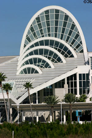 Orange County Convention Center portal. Orlando, FL.